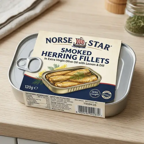 Tinned Herring Fillets - Premium Quality Seafood