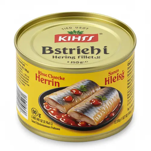 Tinned Herring Fillets - Premium Quality Seafood