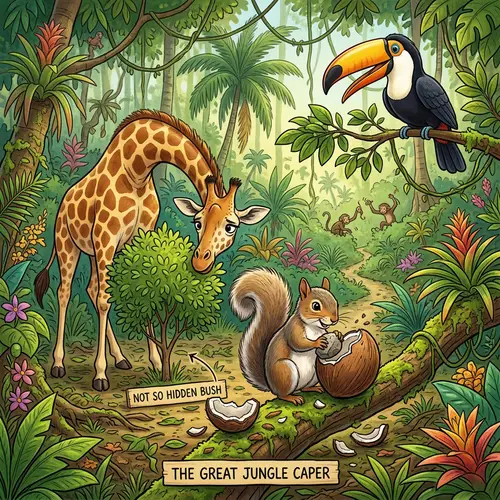 Humorous Realistic Animals Interacting - Facebook Cover Photo