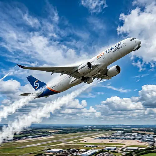 Fast Ascent: Witness a Plane Ascending Rapidly