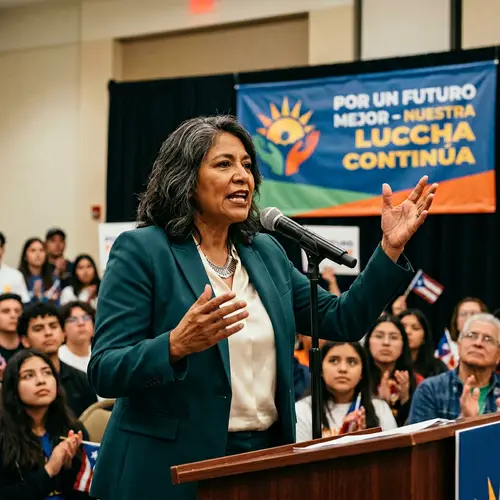 Mexican Presidential Candidate Proposing Policies | Campaign Speech