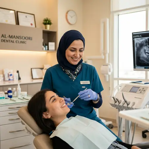 Professional Middle-Eastern Hijabi Dentist | Warm and Welcoming Dental Clinic