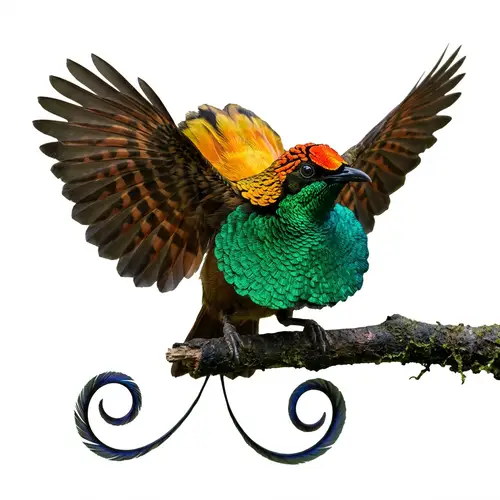 Stunning Bird of Paradise in Vibrant Colors