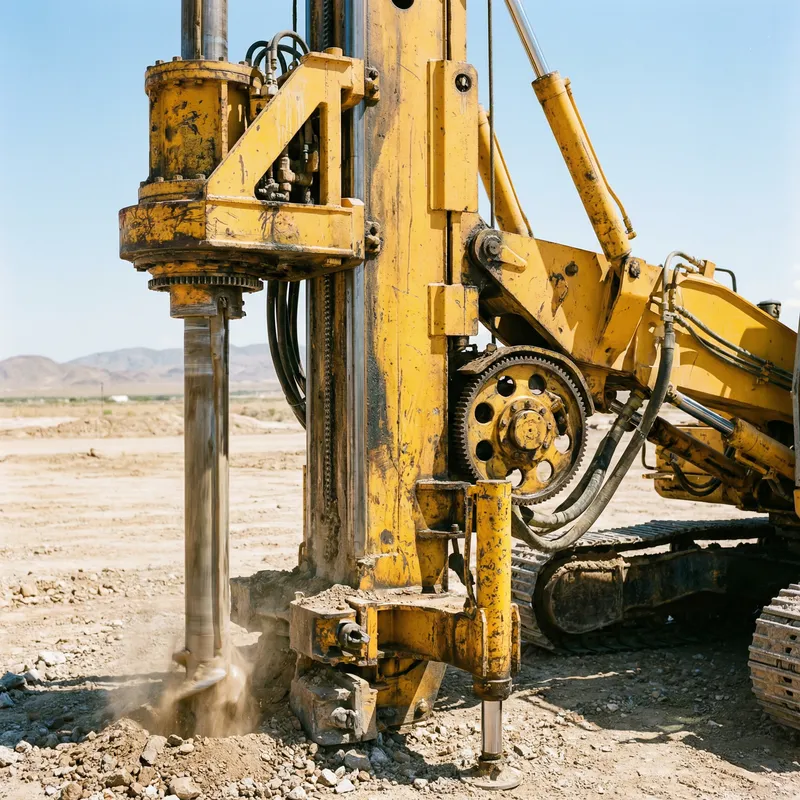 Powerful Borehole Drilling Machine for Deep Excavation