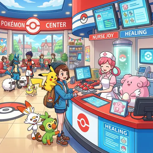 Pokemon Art Style Image Creation