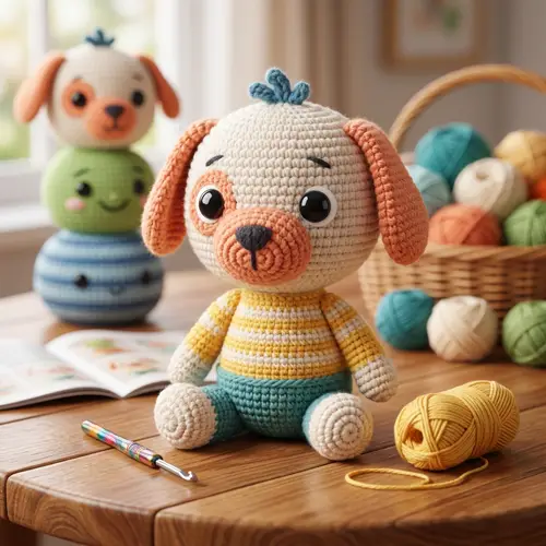 Create a Cute 3D Crochet Model