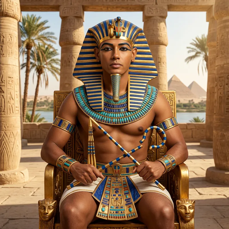 Ancient Egyptian Royalty Transformation Ancient Egyptian Royalty Transformation