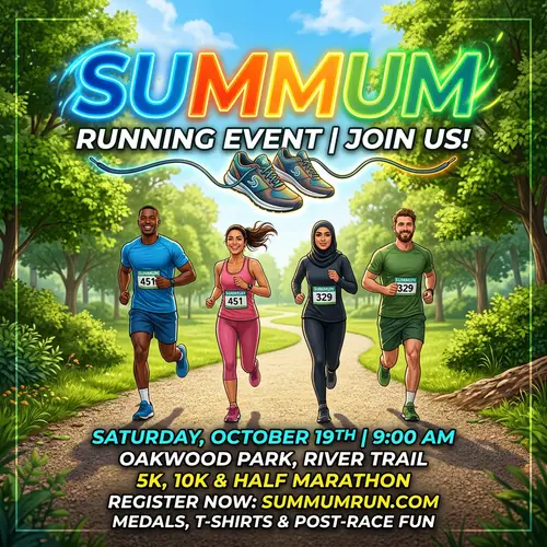 Summum Running Event: Join a Diverse Community in Nature