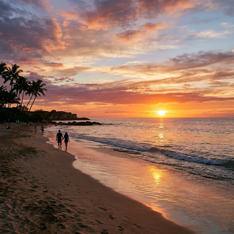Beach Sunset: Nature's Breathtaking Canvas