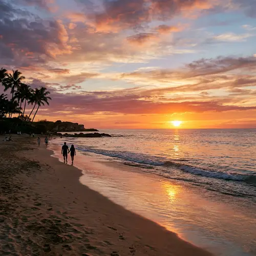 Beach Sunset: Nature's Breathtaking Canvas