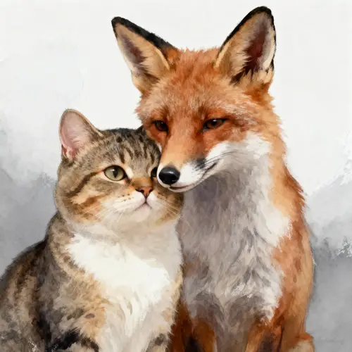 Long and Round Face Animals Photo