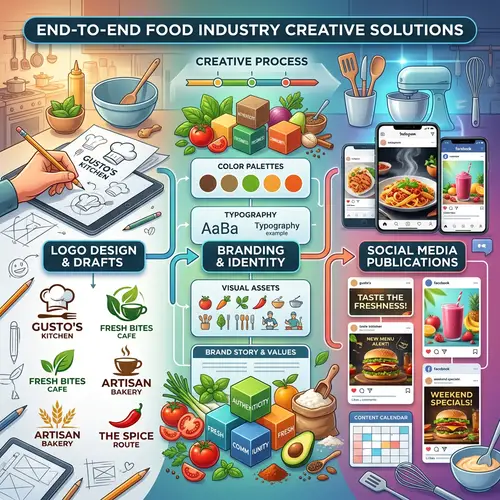 Creative Logo & Branding Services for Food Industry