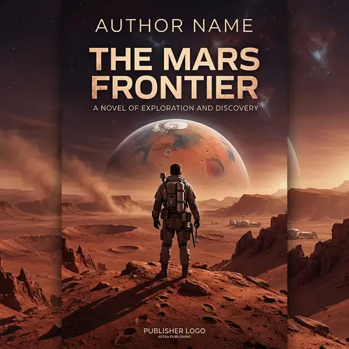 Stunning Book Cover: Man on Mars