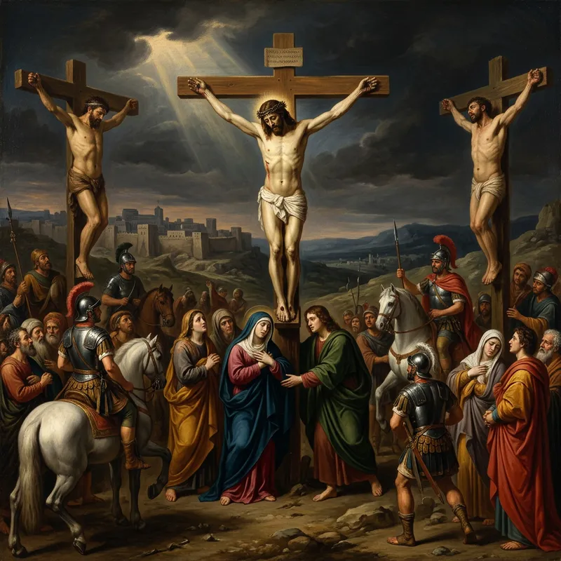 Biblical Crucifixion Art: Renaissance Mastery