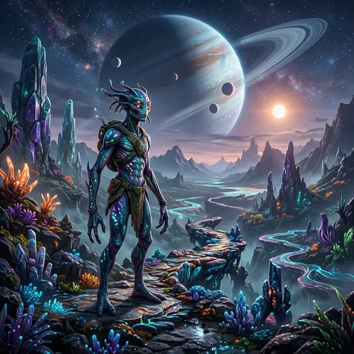 Explore an Alien in an Alien World