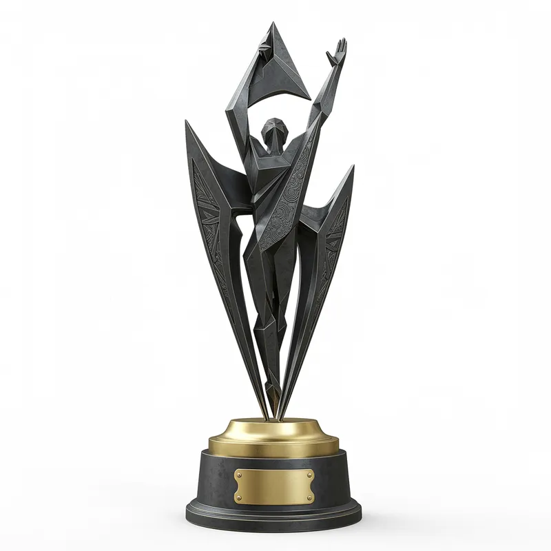 Unique Champion Trophy Design