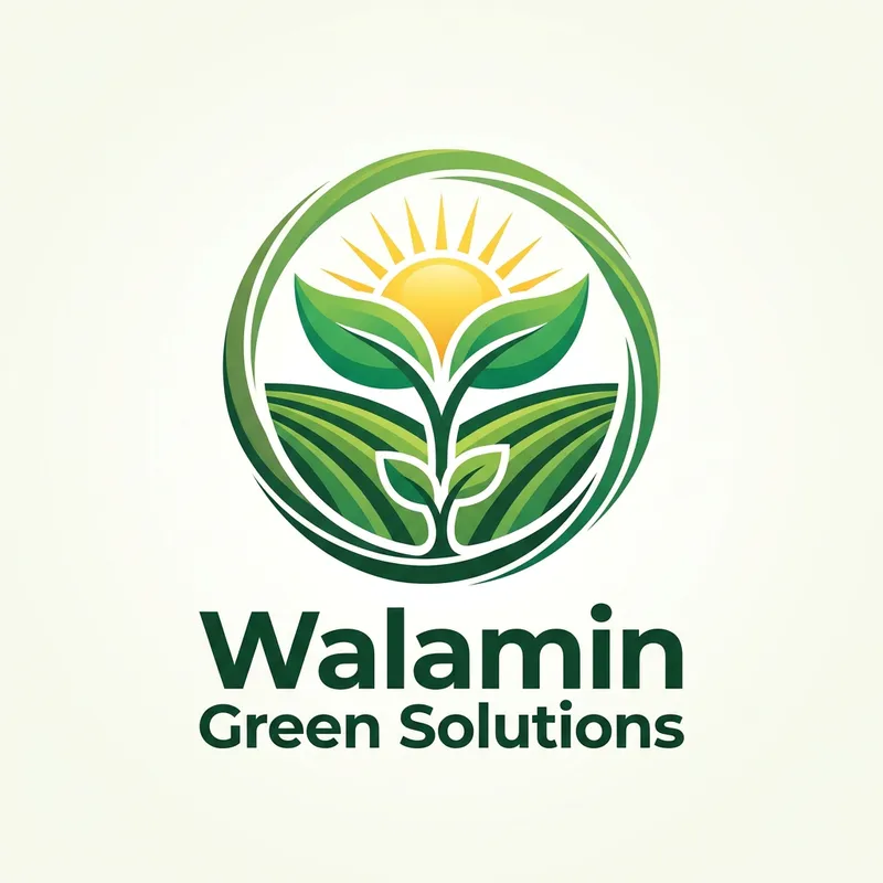 Creative Logo Design for Walamin Green Solutions