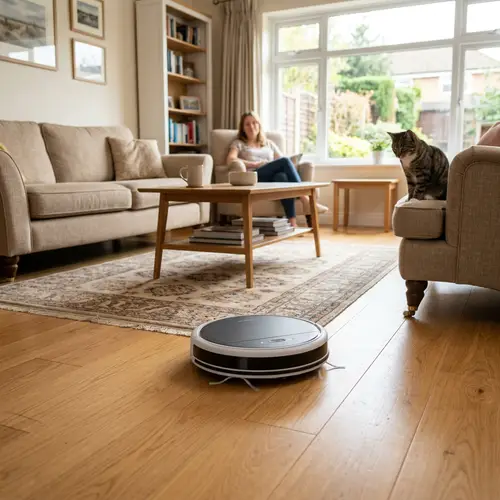 Automatic Home Robot for Smart Living