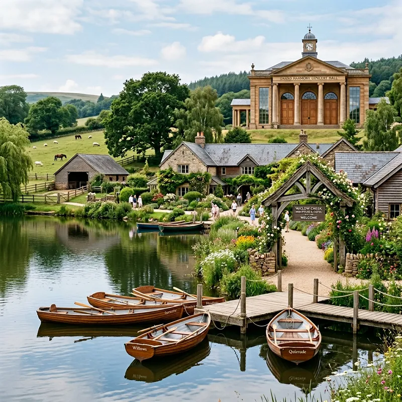 Quaint Tourist Farm & Hotel on Serene Lake | Diverse Attractions