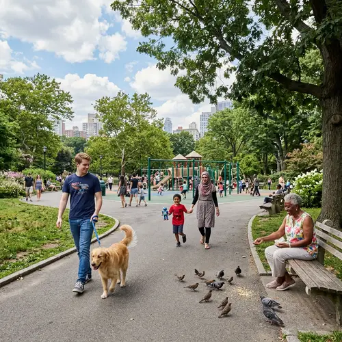 Explore the Vibrant City Park: A Walk in Nature