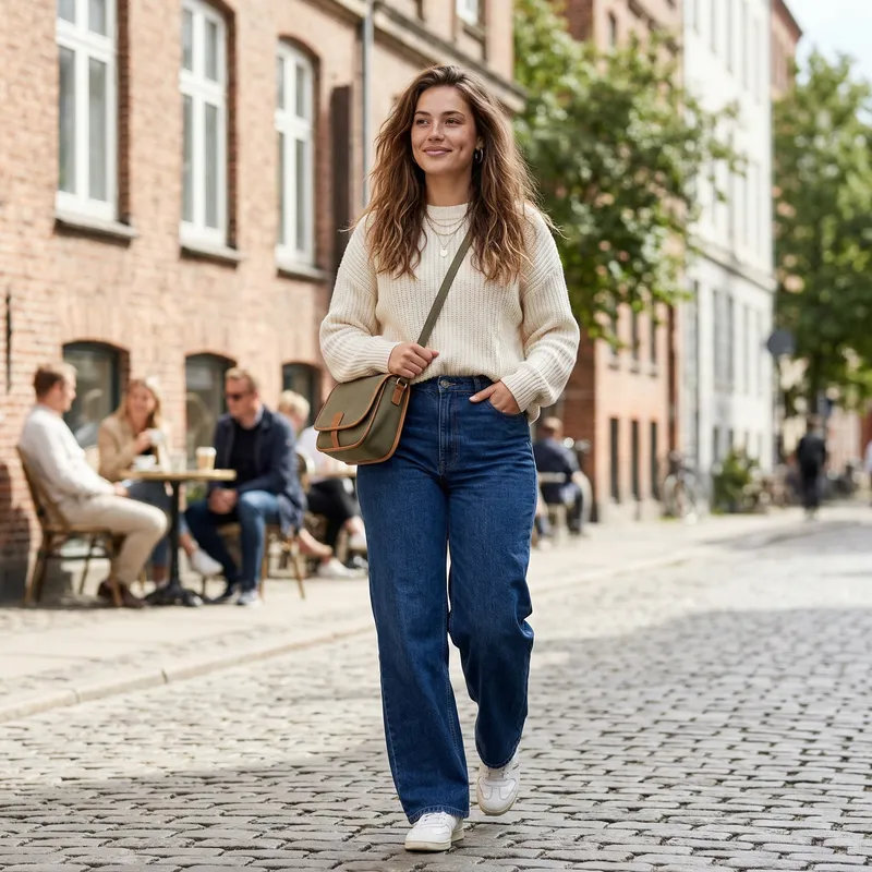 Stylish Clothing Model with Unique Features