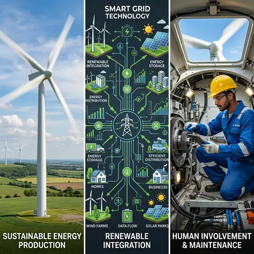 Collage of Green Technology Innovations