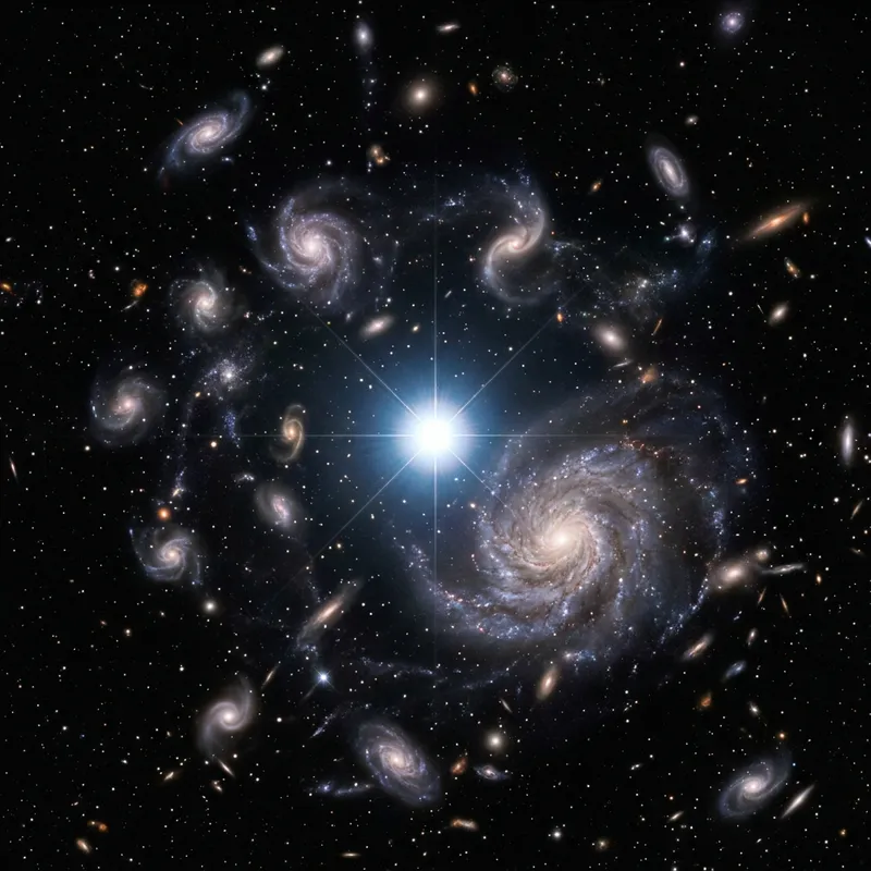 Dark Universe: Star and Galaxies in Vast Cosmos Dark Universe: Star and Galaxies in Vast Cosmos