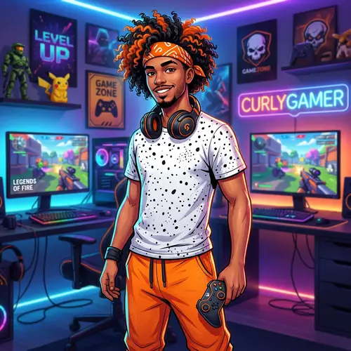 Gaming YouTube Character Design with Unique Style