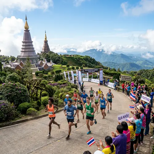 Doi Inthanon Road Running Race | Thailand Mountain Marathon