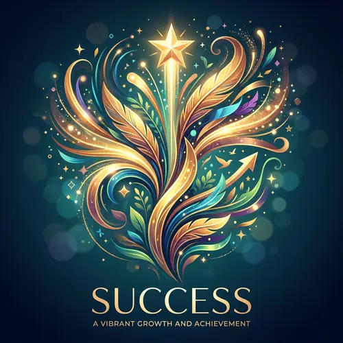 Flourish of Success: A Visual Design