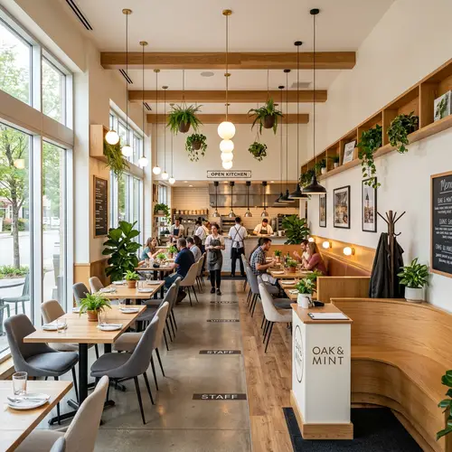 Modern Restaurant Interior Concept Design