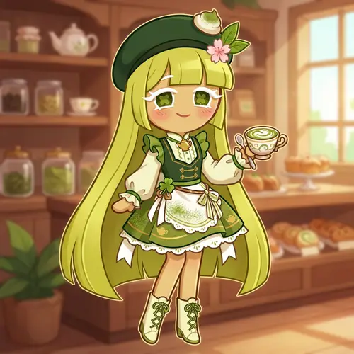 Green Tea Mousse Cookie - Delightful Treat