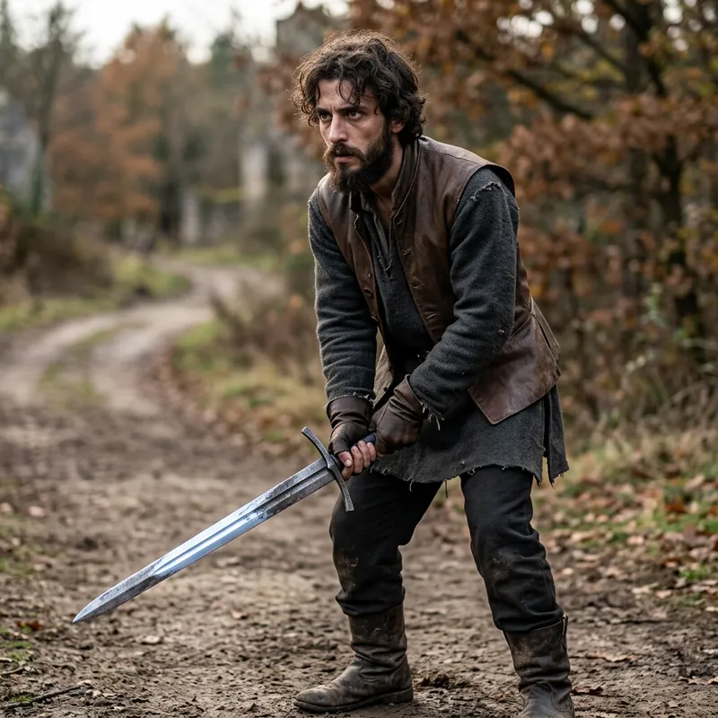 Skinny Unshaven Shnir | Sword-Wielding Warrior Skinny Unshaven Shnir | Sword-Wielding Warrior