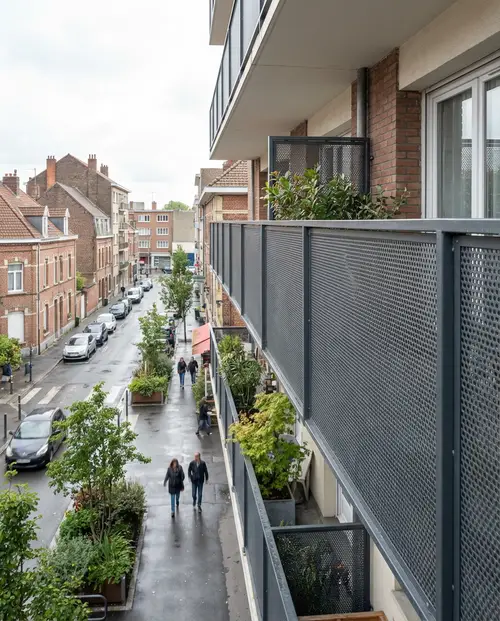 Decorative Perforated Steel Sheets for Railings