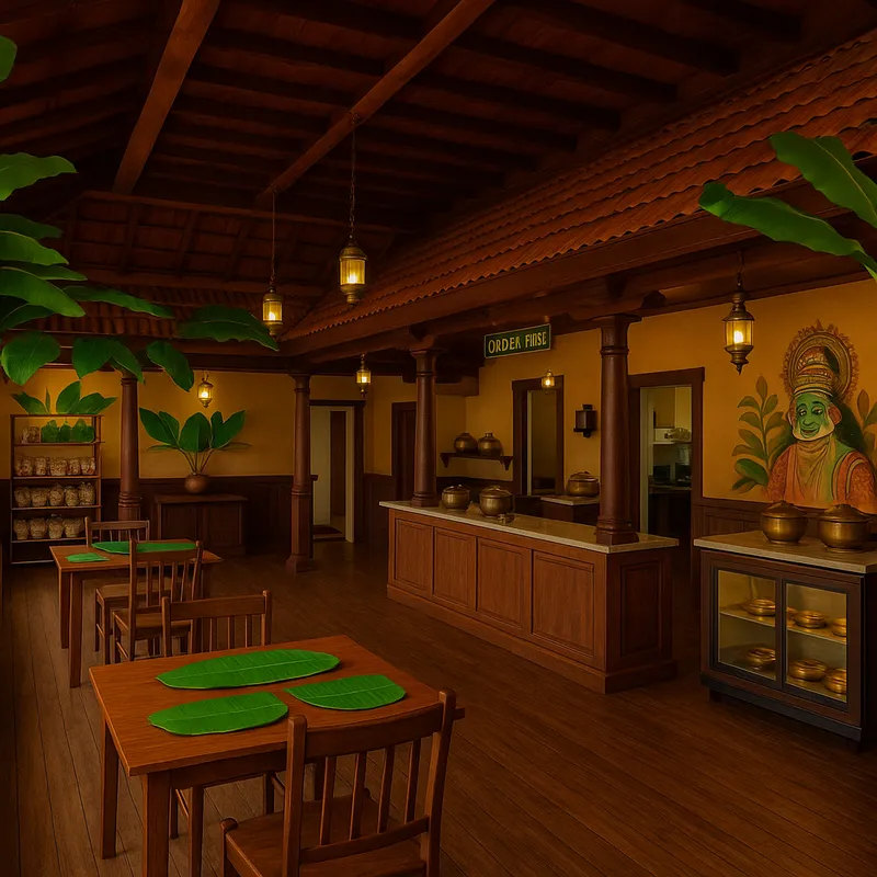 Authentic Kerala-Style Restaurant Redesign Authentic Kerala-Style Restaurant Redesign