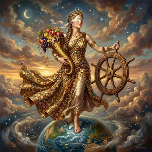 Fortune Personified: Artistic Interpretation of Humanized Fortuna