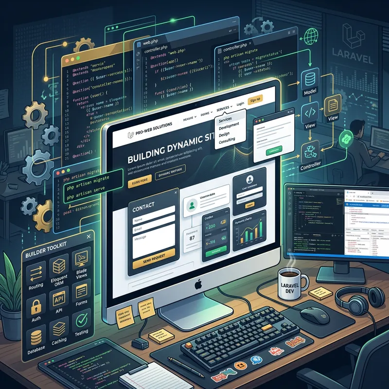 Build a Professional Website with Laravel | Developer's Toolkit Build a Professional Website with Laravel | Developer's Toolkit