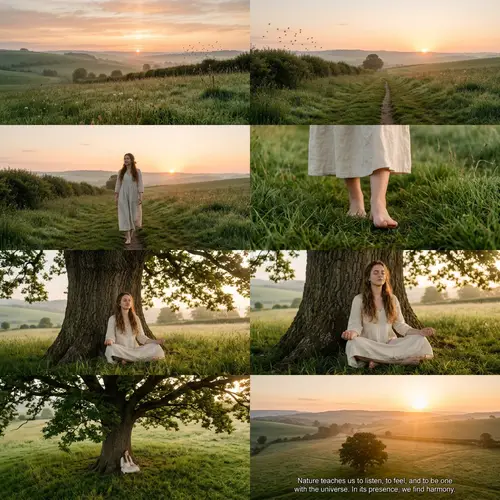 Find Harmony: A Serene Sunrise in Nature