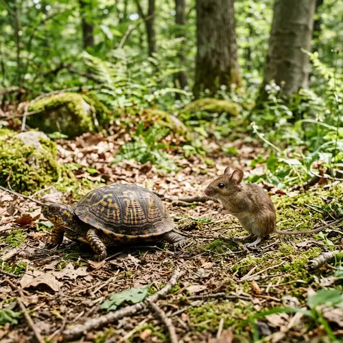 Turtle and Mouse: A Unique Animal Friendship