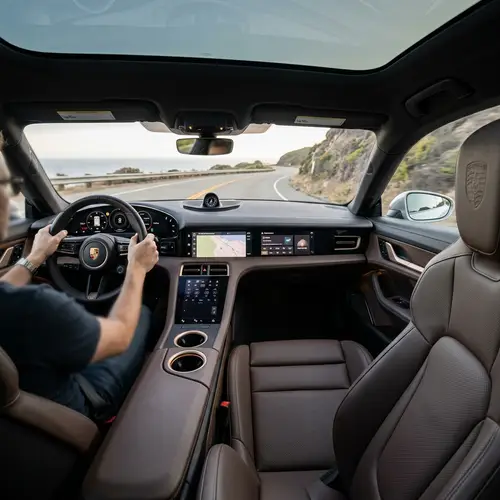 Porsche Taycan Interior: Luxury Meets Innovation