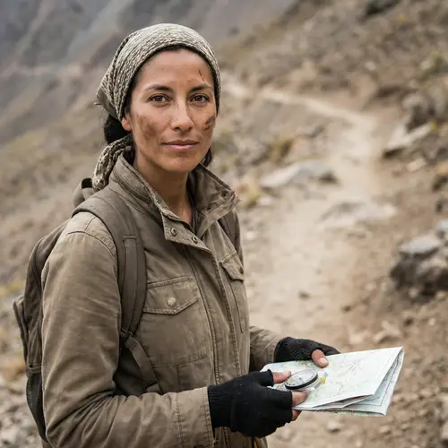 Bold and Independent Hispanic Woman | Adventurous & Calm