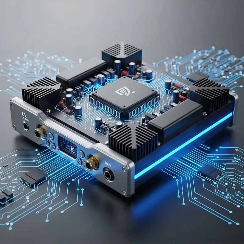 AI Image of Electronics Amplifier Creation