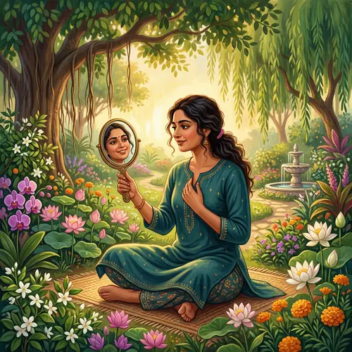 Symbolic Art of Self-Love and Care