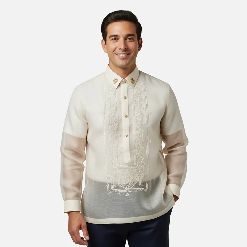 Stunning AI-Generated Art of Barong Tagalog
