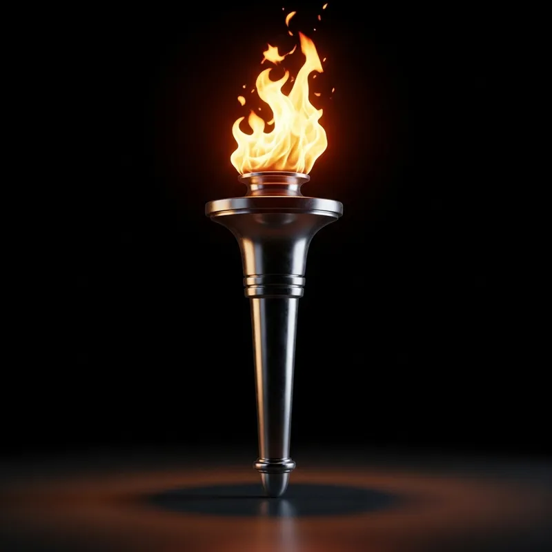 New York Torches Sports Team Mascot Image