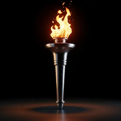 New York Torches Sports Team Mascot Image