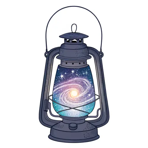 Galactic Lantern: A Simple Cosmic Illumination