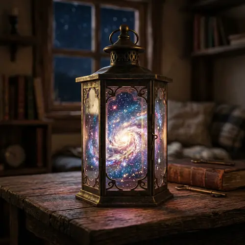 Galactic Lantern: A Simple Cosmic Illumination