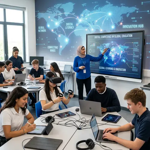 Digital Competence in Education: Enhancing Global Learning with Technology