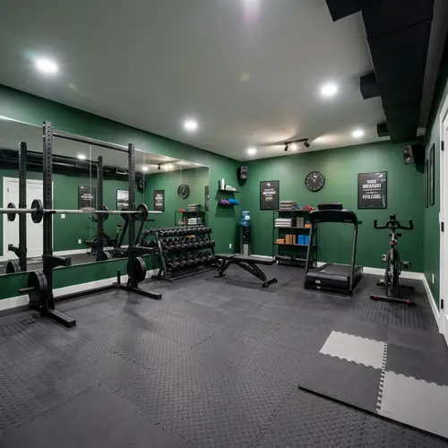Stylish Windowless Workout Room Design Ideas